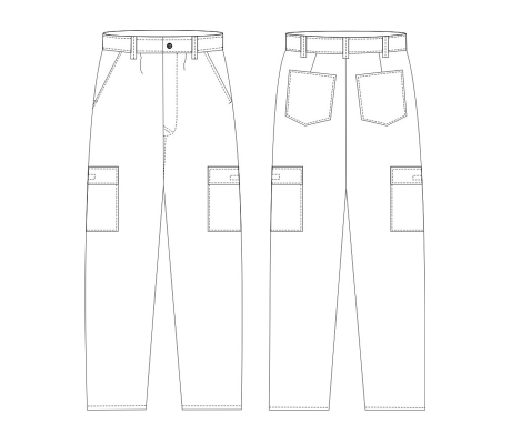 Standard Trousers w / Sheet Pocket